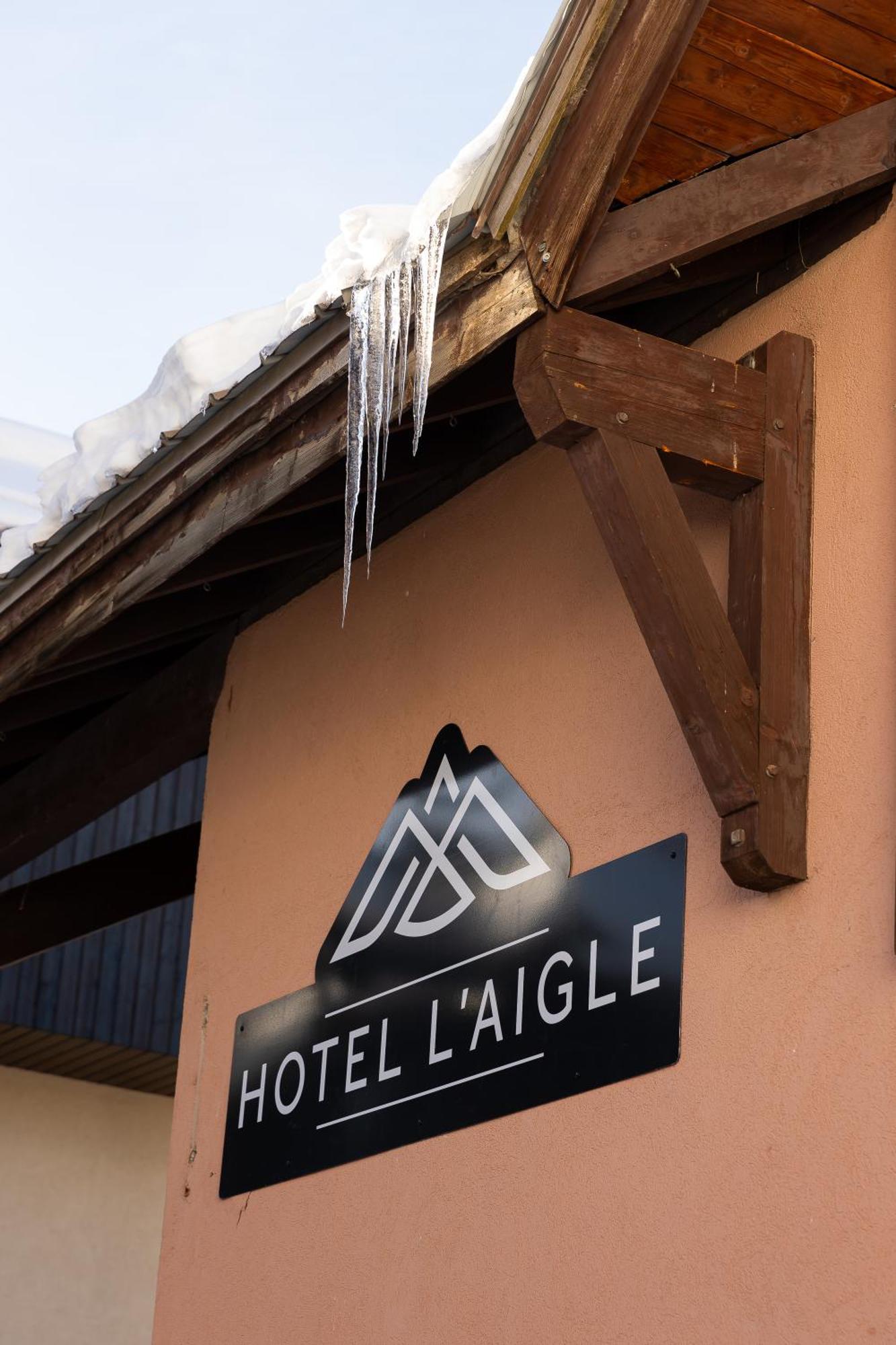 Hotel L'Aigle Valmeinier Exterior foto