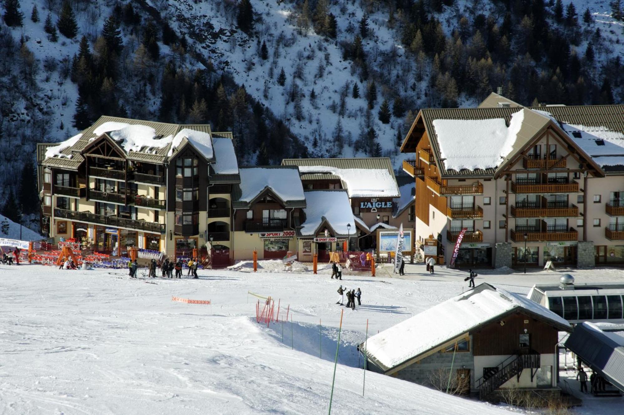 Hotel L'Aigle Valmeinier Exterior foto